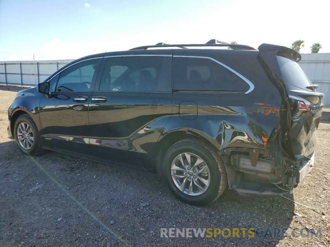 2 Photograph of a damaged car 5TDYRKEC2MS016551 TOYOTA All Models 2021