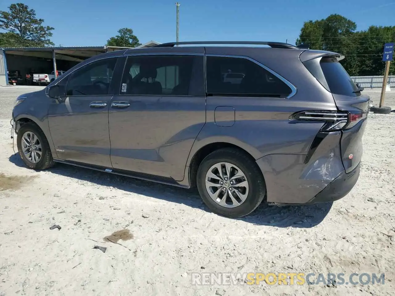 2 Photograph of a damaged car 5TDYRKEC2MS018607 TOYOTA All Models 2021