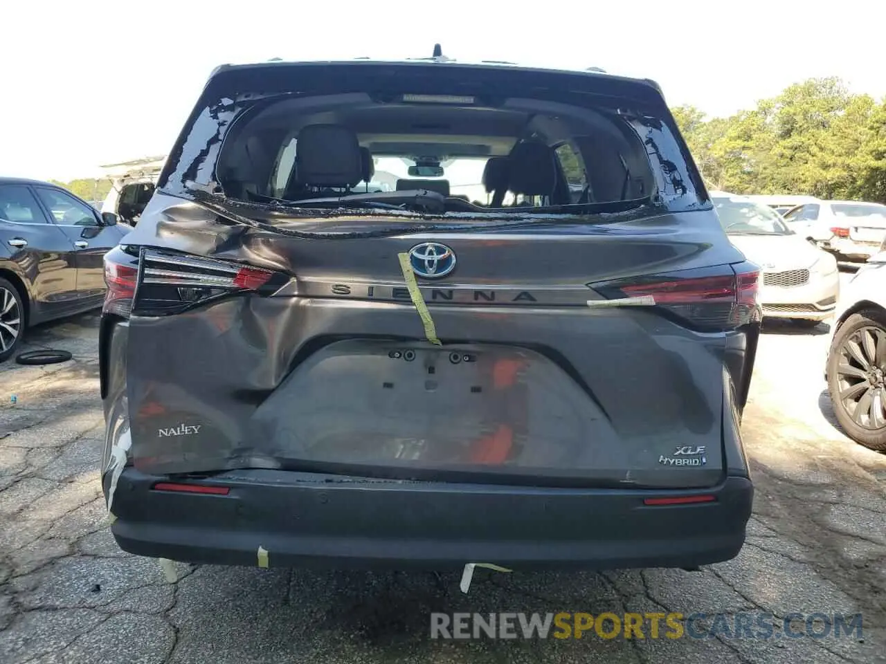 6 Photograph of a damaged car 5TDYRKEC2MS044396 TOYOTA All Models 2021