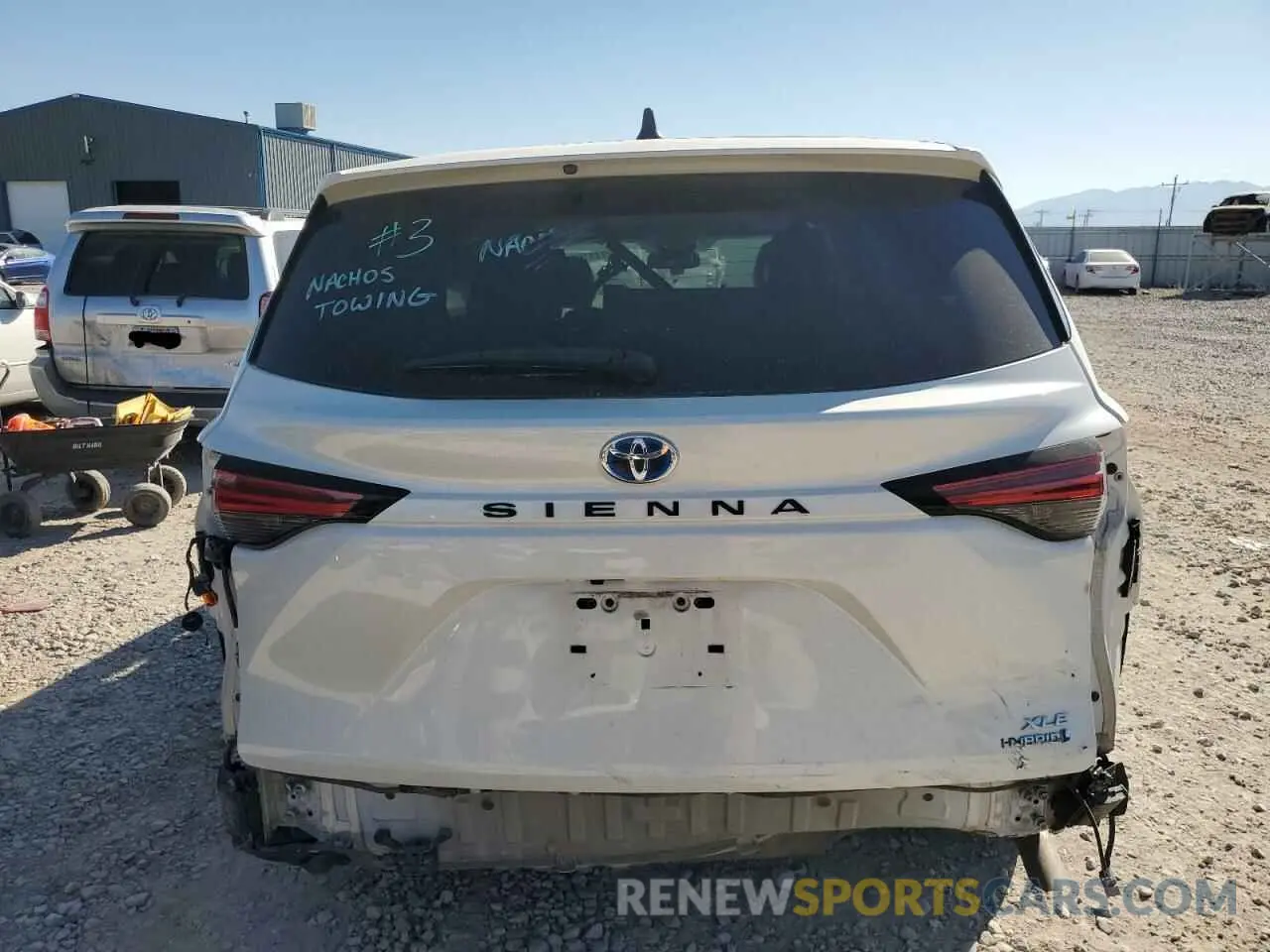 6 Photograph of a damaged car 5TDYRKEC8MS022838 TOYOTA All Models 2021
