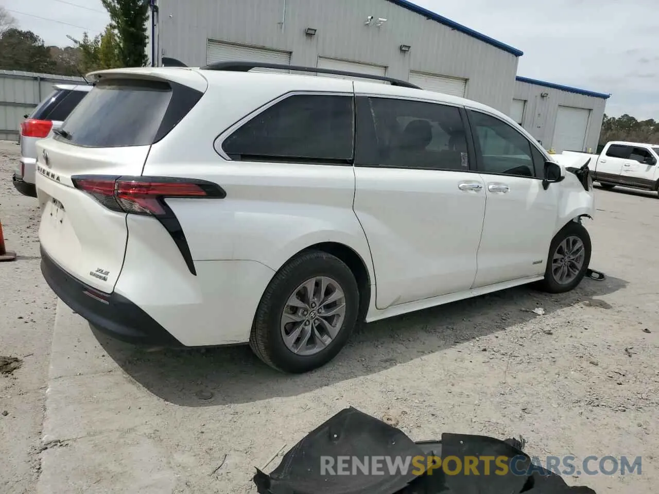 3 Photograph of a damaged car 5TDYRKEC9MS055993 TOYOTA All Models 2021