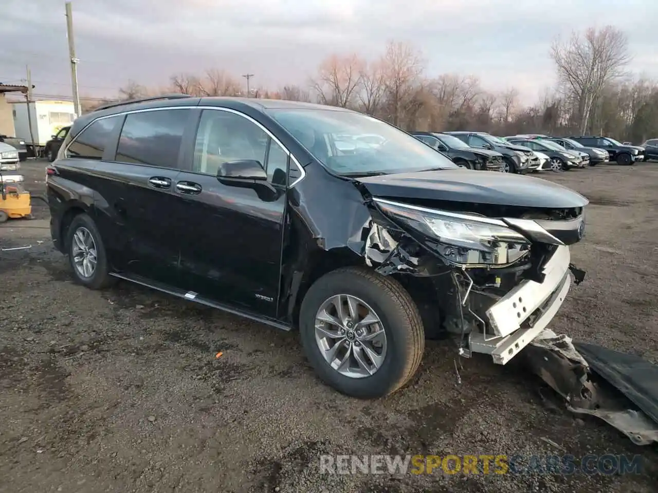 4 Photograph of a damaged car 5TDYSKFC2MS039573 TOYOTA All Models 2021