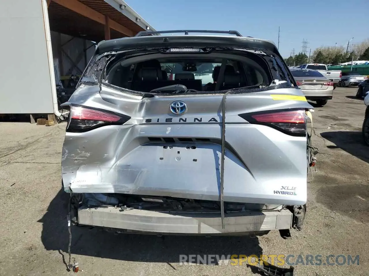 6 Photograph of a damaged car 5TDYSKFC6MS033078 TOYOTA All Models 2021