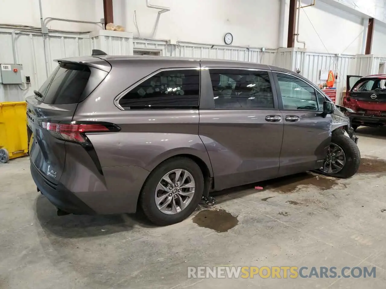 3 Photograph of a damaged car 5TDYSKFC8MS012409 TOYOTA All Models 2021