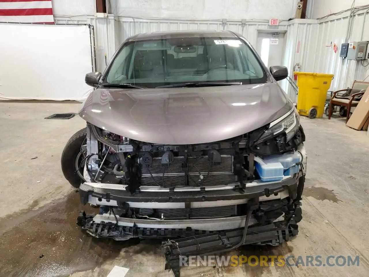 5 Photograph of a damaged car 5TDYSKFC8MS012409 TOYOTA All Models 2021