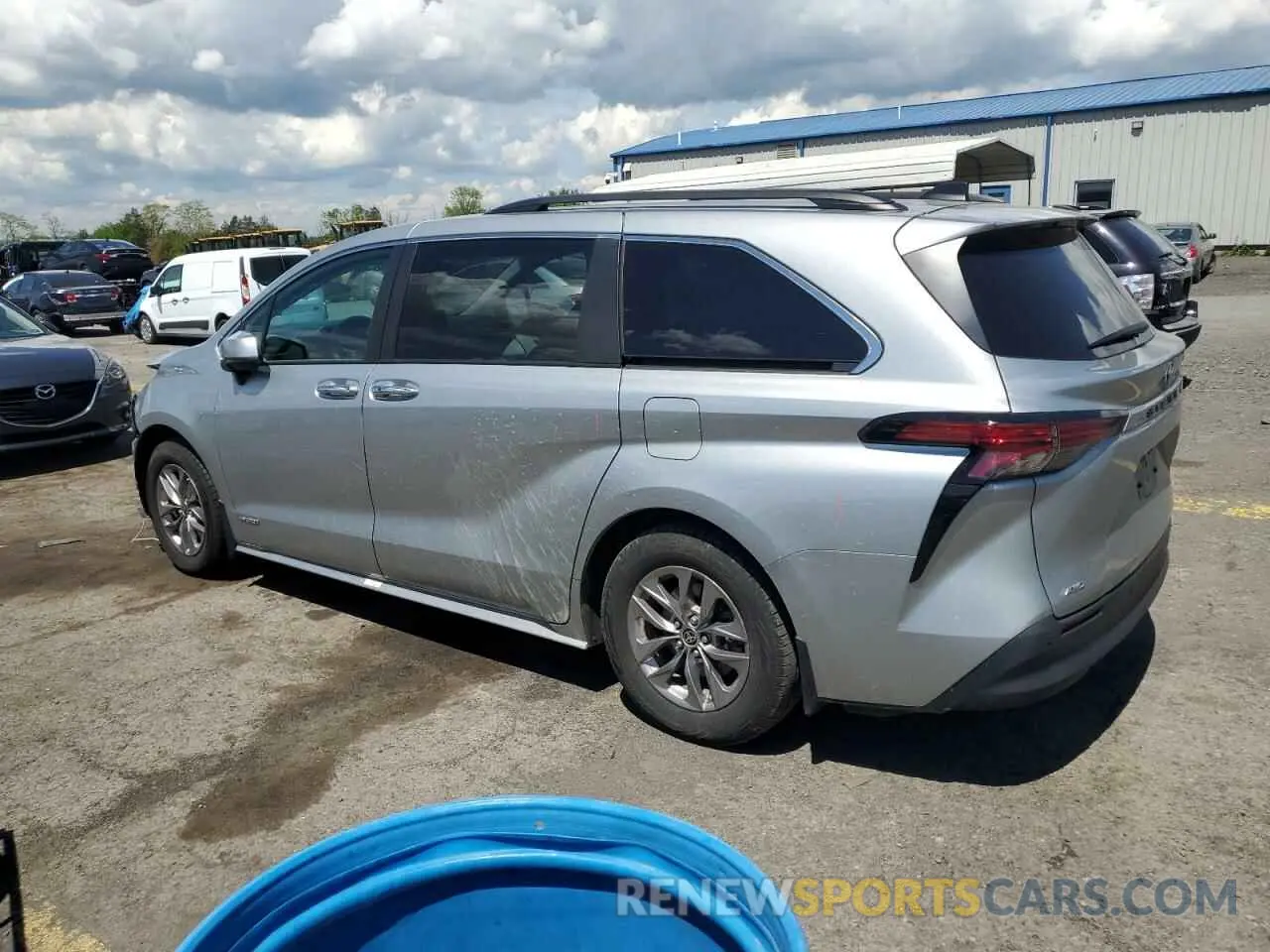 2 Photograph of a damaged car 5TDYSKFC8MS039464 TOYOTA All Models 2021