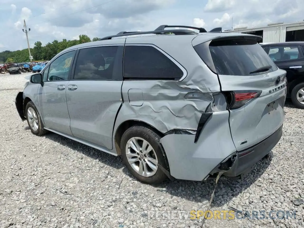2 Photograph of a damaged car 5TDASKFC2NS041102 TOYOTA All Models 2022