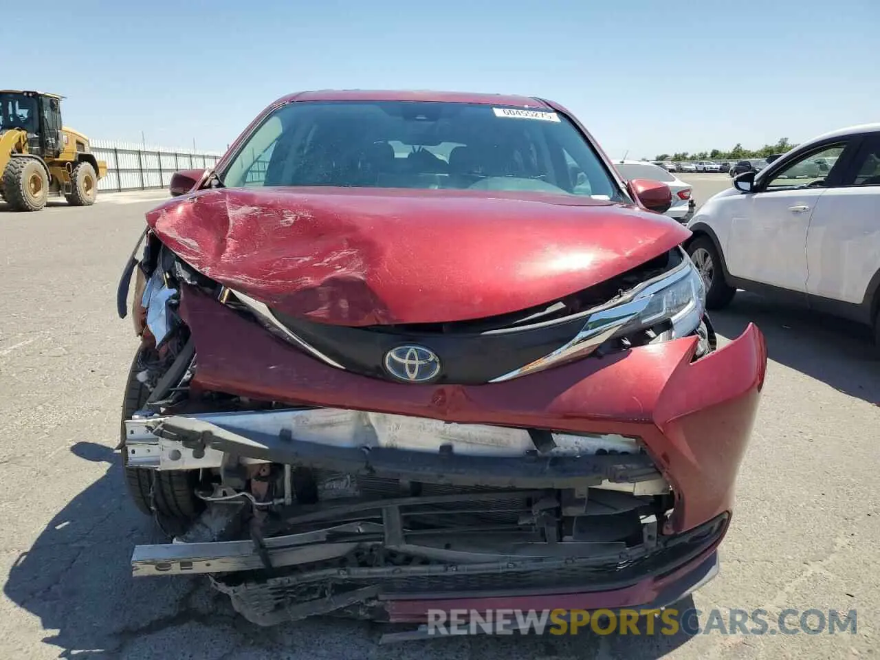 5 Photograph of a damaged car 5TDBRKEC2NS113434 TOYOTA All Models 2022