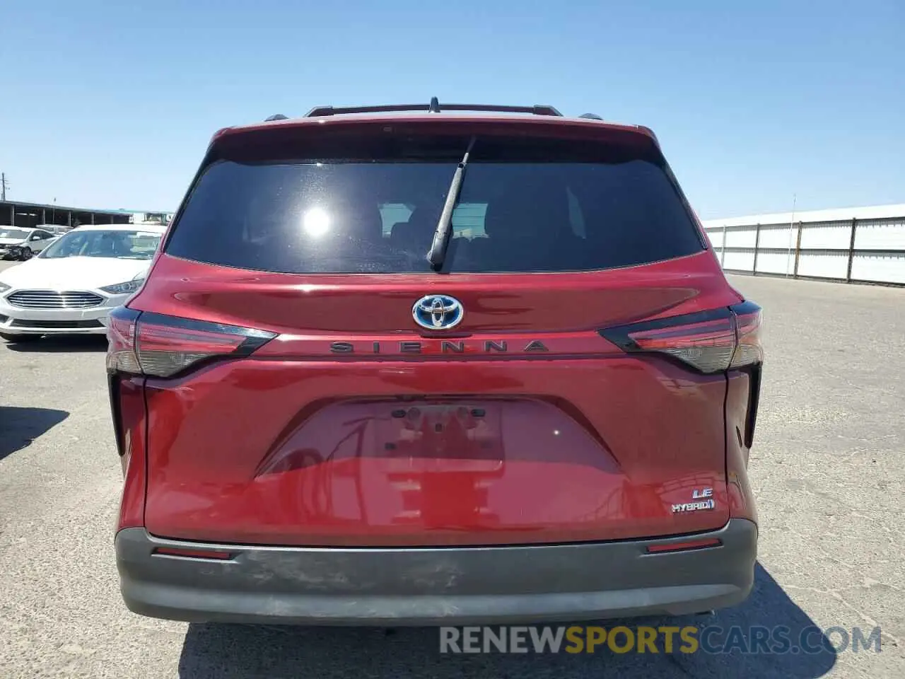 6 Photograph of a damaged car 5TDBRKEC2NS113434 TOYOTA All Models 2022