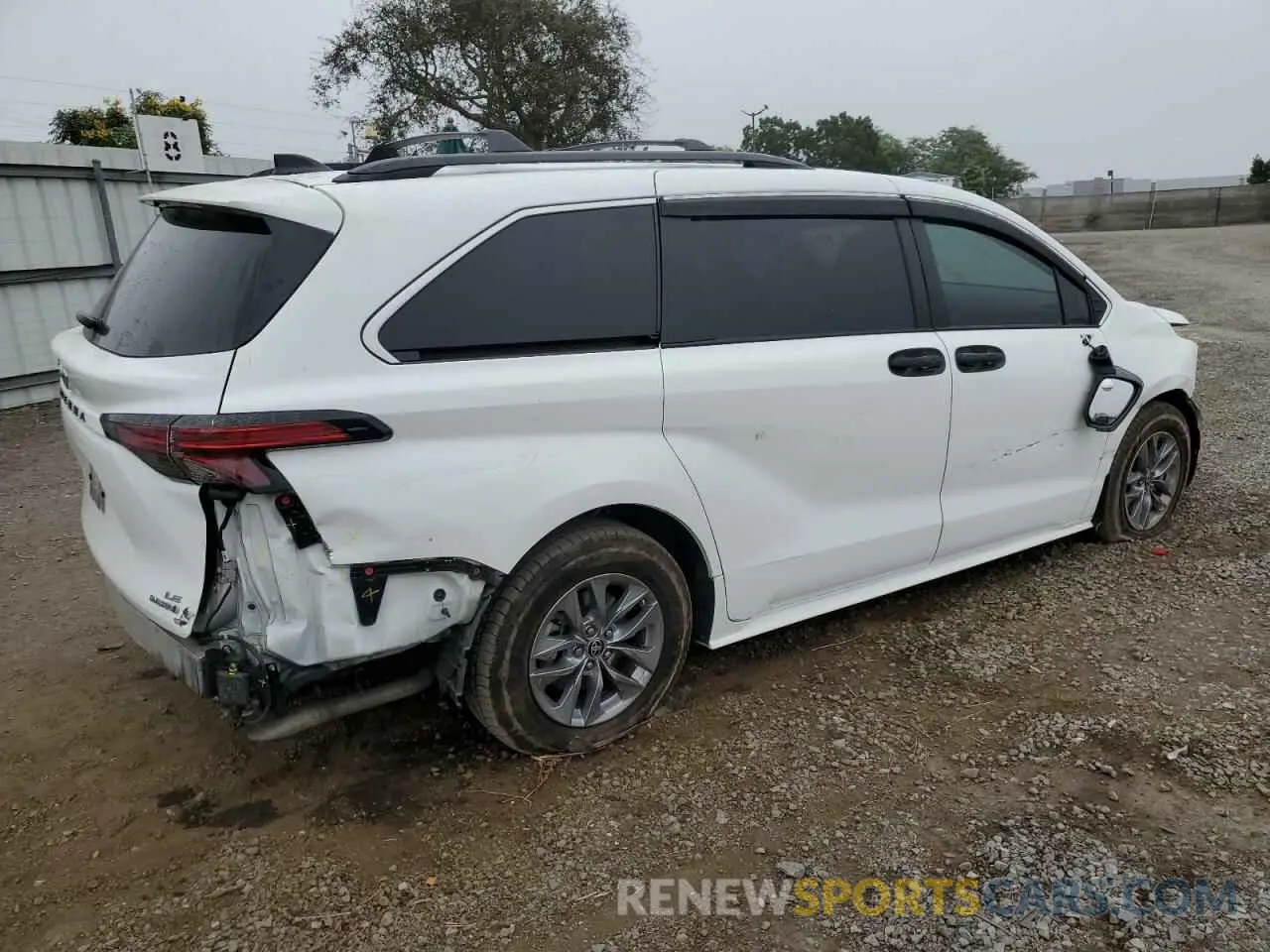 3 Photograph of a damaged car 5TDBRKEC8NS131629 TOYOTA All Models 2022