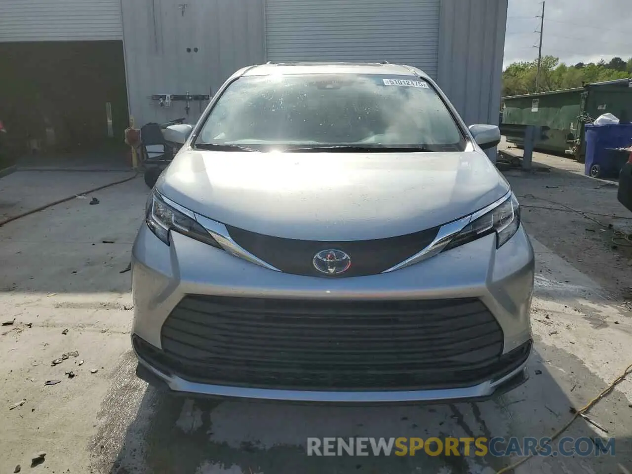 5 Photograph of a damaged car 5TDBSKFC6NS042760 TOYOTA All Models 2022