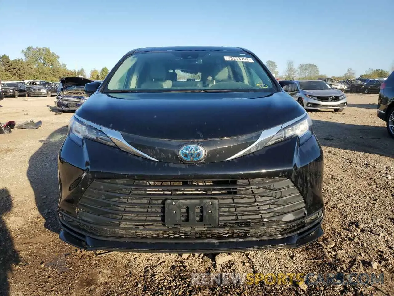 5 Photograph of a damaged car 5TDBSKFCXNS070139 TOYOTA All Models 2022