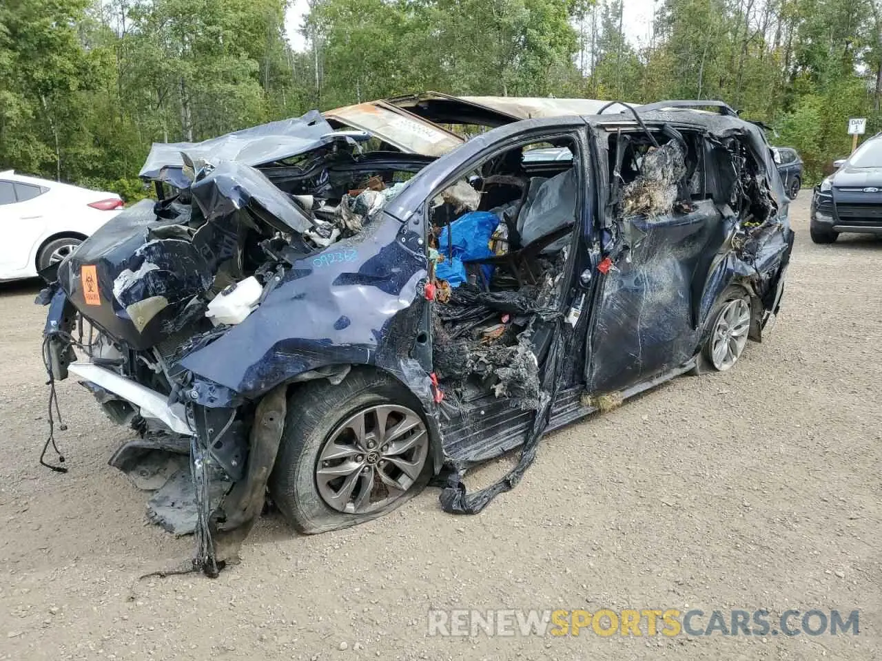1 Photograph of a damaged car 5TDGRKEC0NS092363 TOYOTA All Models 2022
