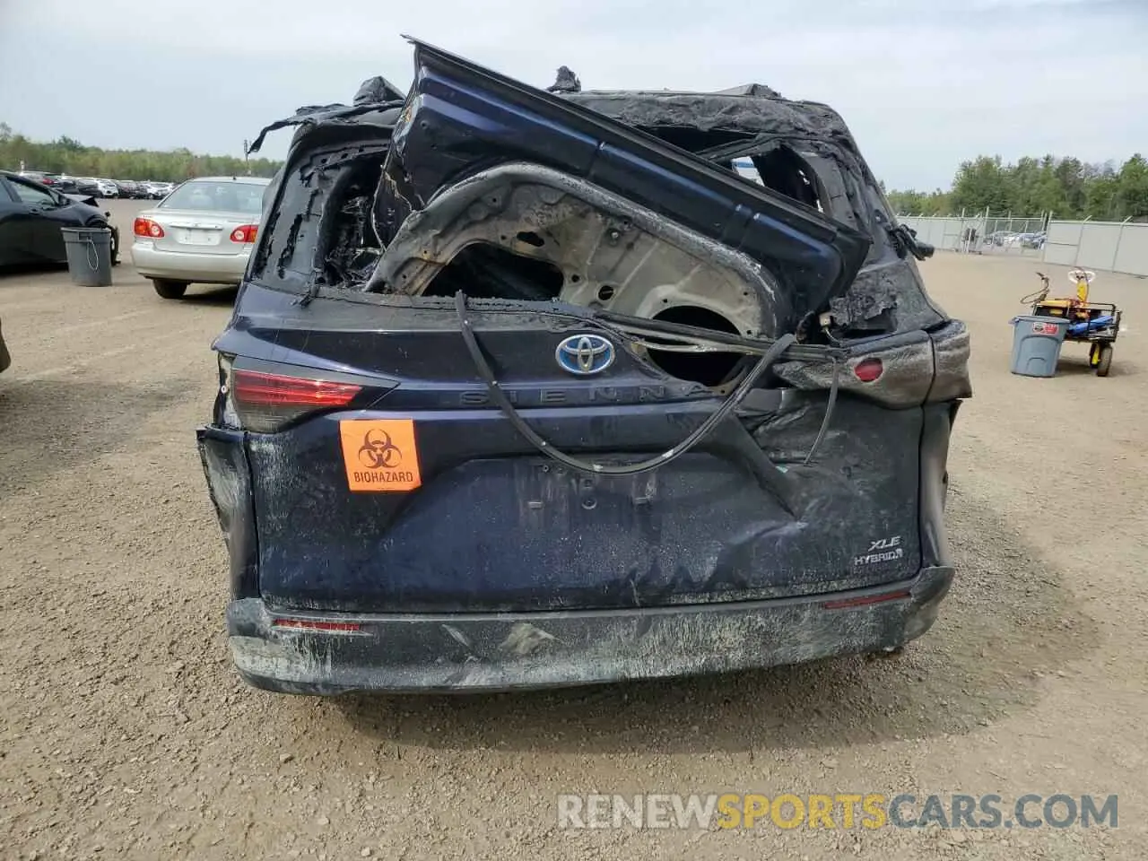 6 Photograph of a damaged car 5TDGRKEC0NS092363 TOYOTA All Models 2022