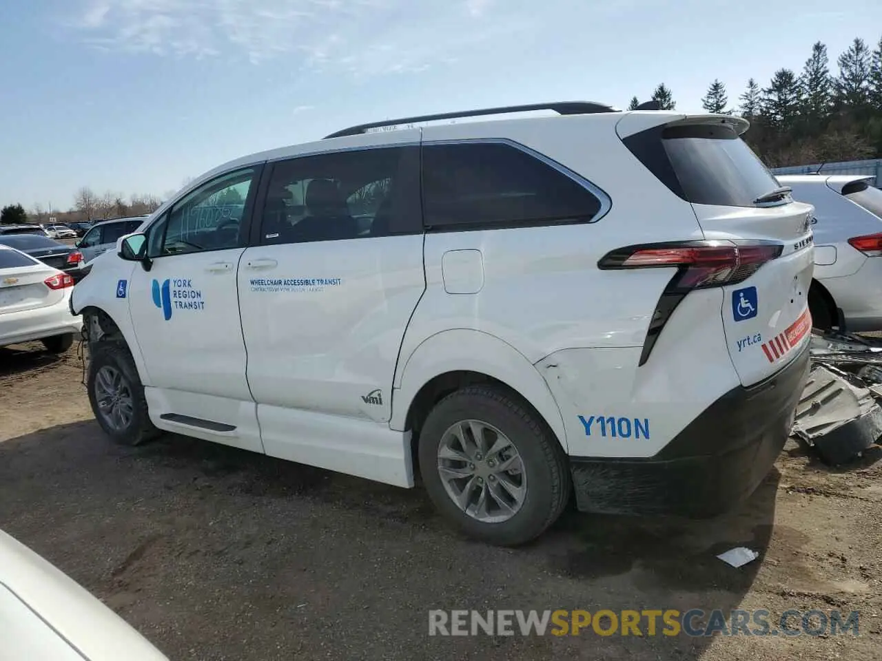 2 Photograph of a damaged car 5TDGRKEC4NS130922 TOYOTA All Models 2022
