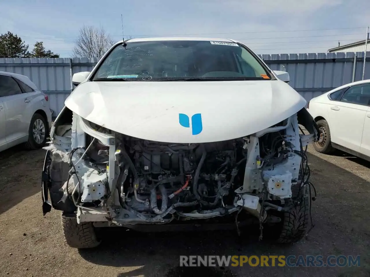 5 Photograph of a damaged car 5TDGRKEC4NS130922 TOYOTA All Models 2022