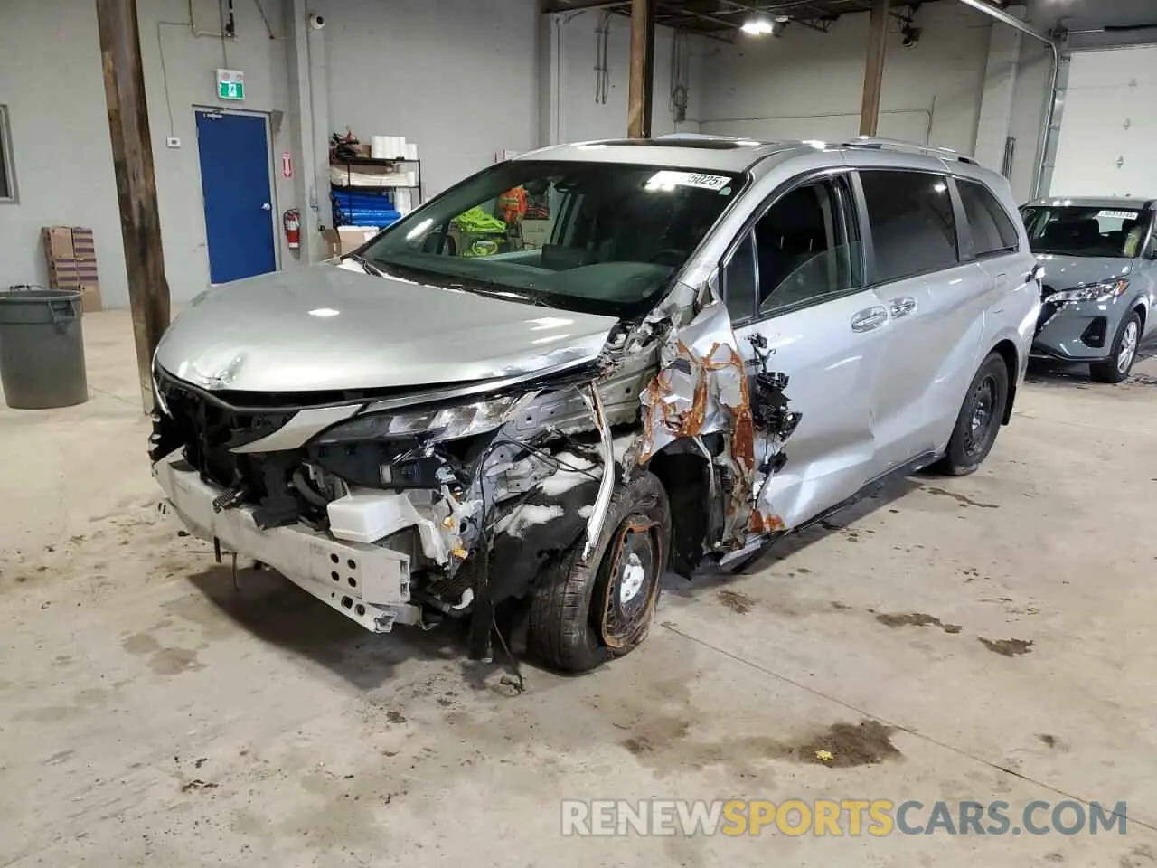 1 Photograph of a damaged car 5TDGSKFC2NS054877 TOYOTA All Models 2022