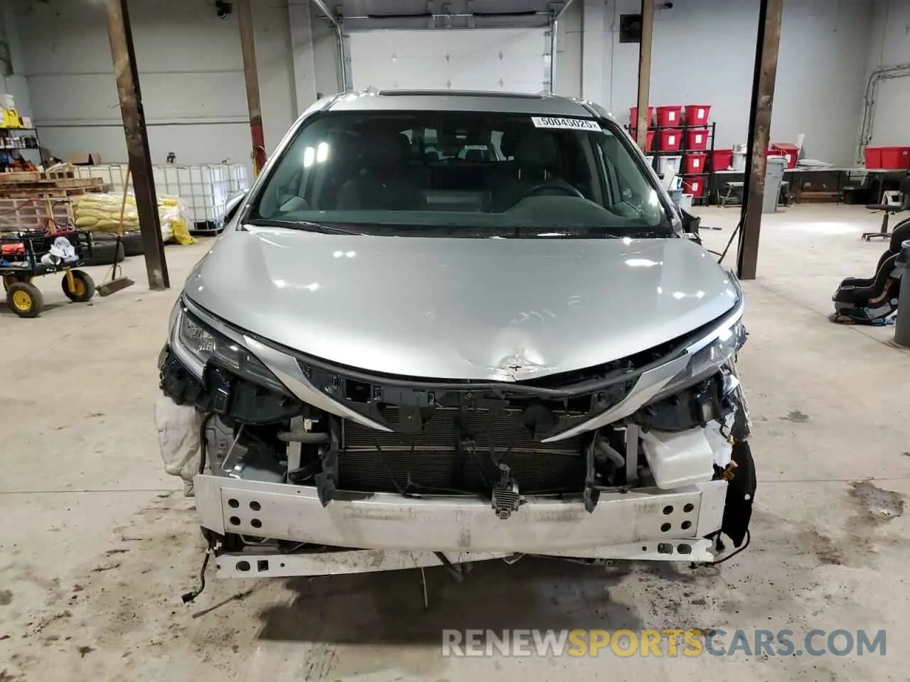 5 Photograph of a damaged car 5TDGSKFC2NS054877 TOYOTA All Models 2022