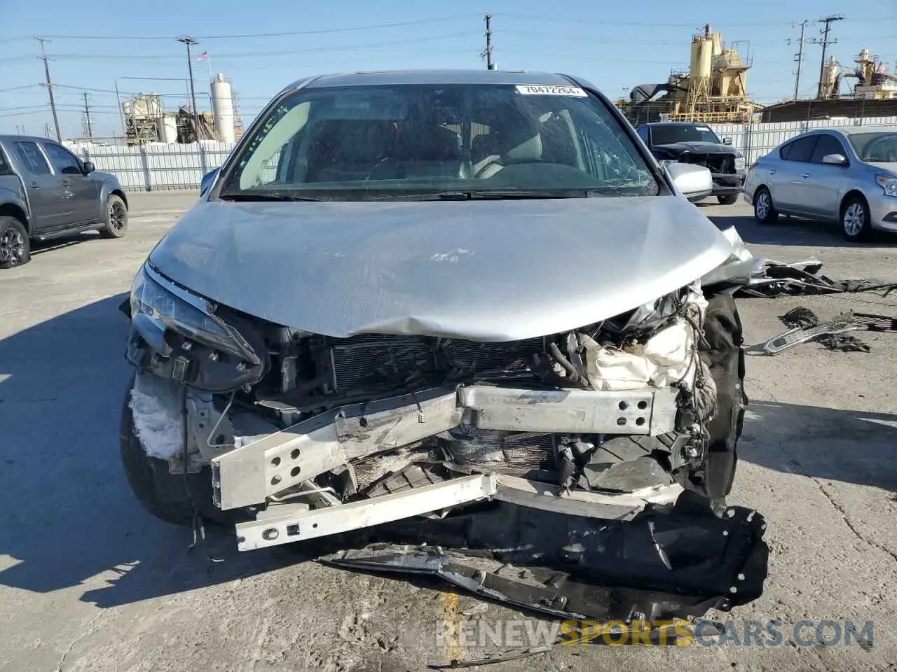 5 Photograph of a damaged car 5TDJRKEC5NS098147 TOYOTA All Models 2022