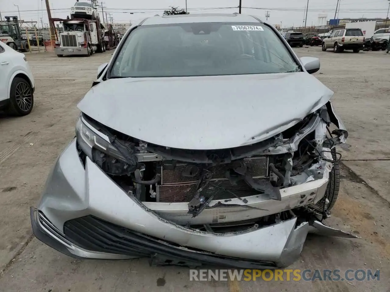 5 Photograph of a damaged car 5TDJRKEC9NS094893 TOYOTA All Models 2022
