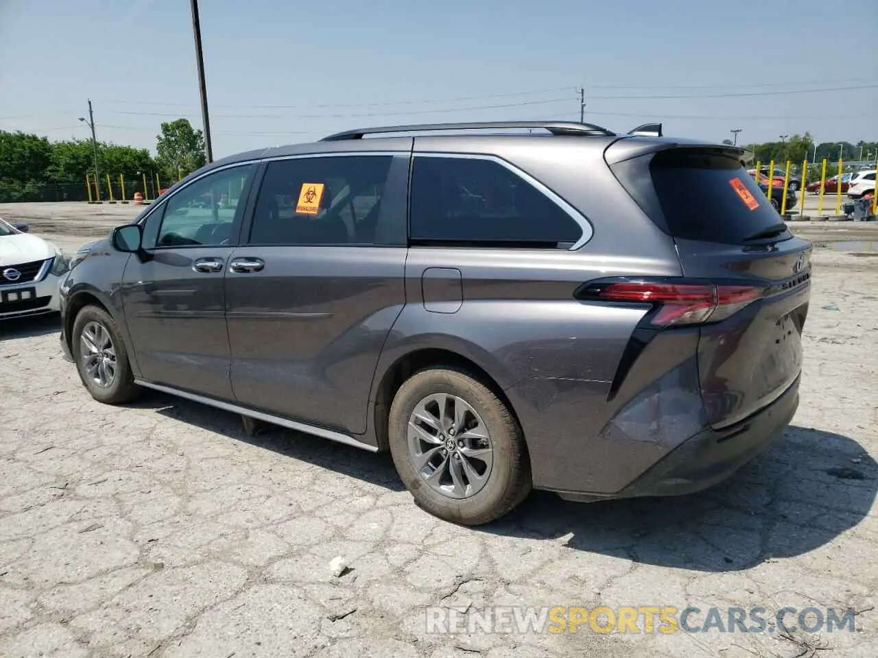 2 Photograph of a damaged car 5TDJRKECXNS134978 TOYOTA All Models 2022
