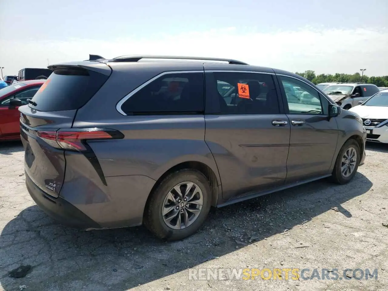 3 Photograph of a damaged car 5TDJRKECXNS134978 TOYOTA All Models 2022