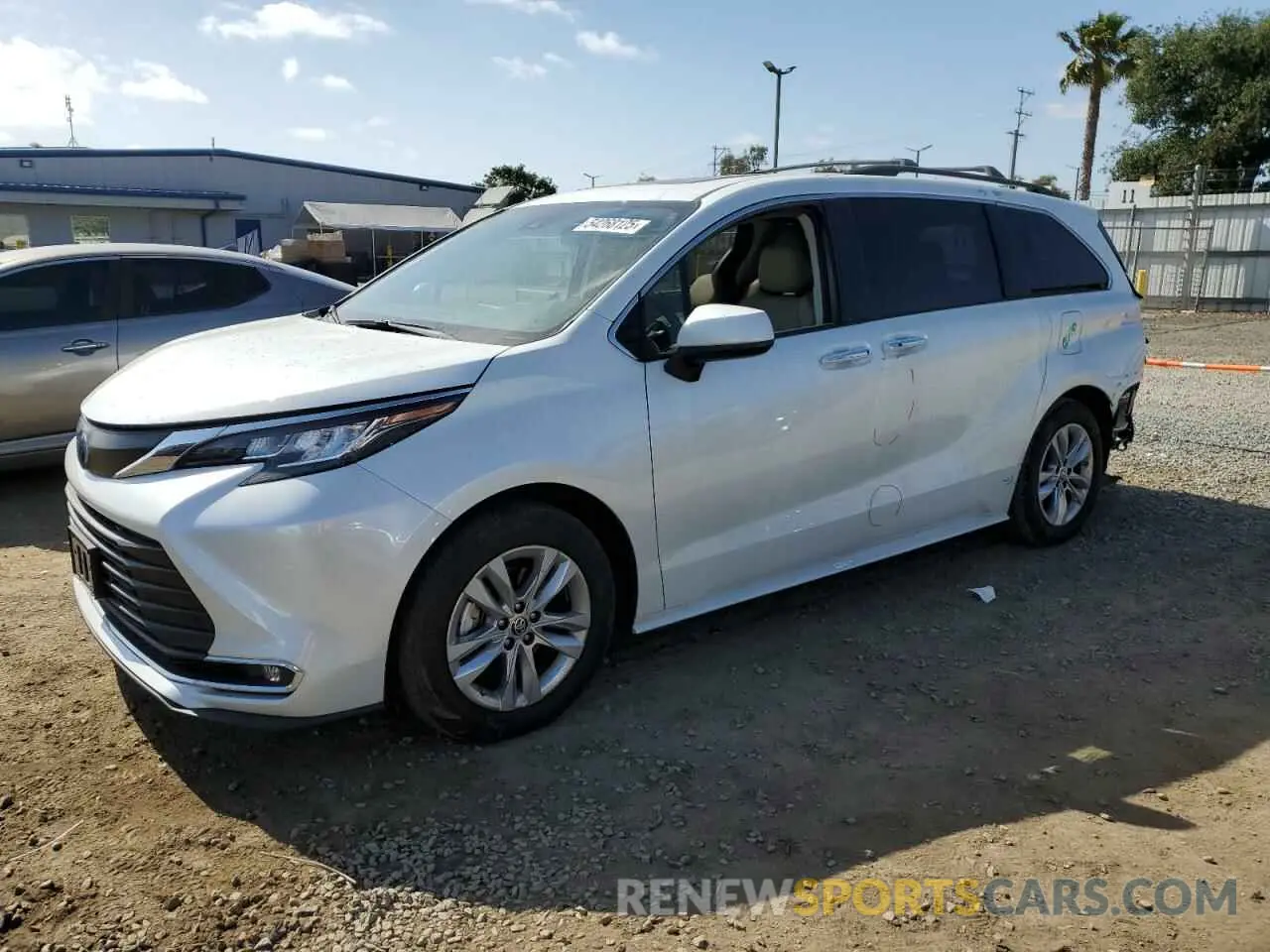 1 Photograph of a damaged car 5TDJSKFC0NS064491 TOYOTA All Models 2022
