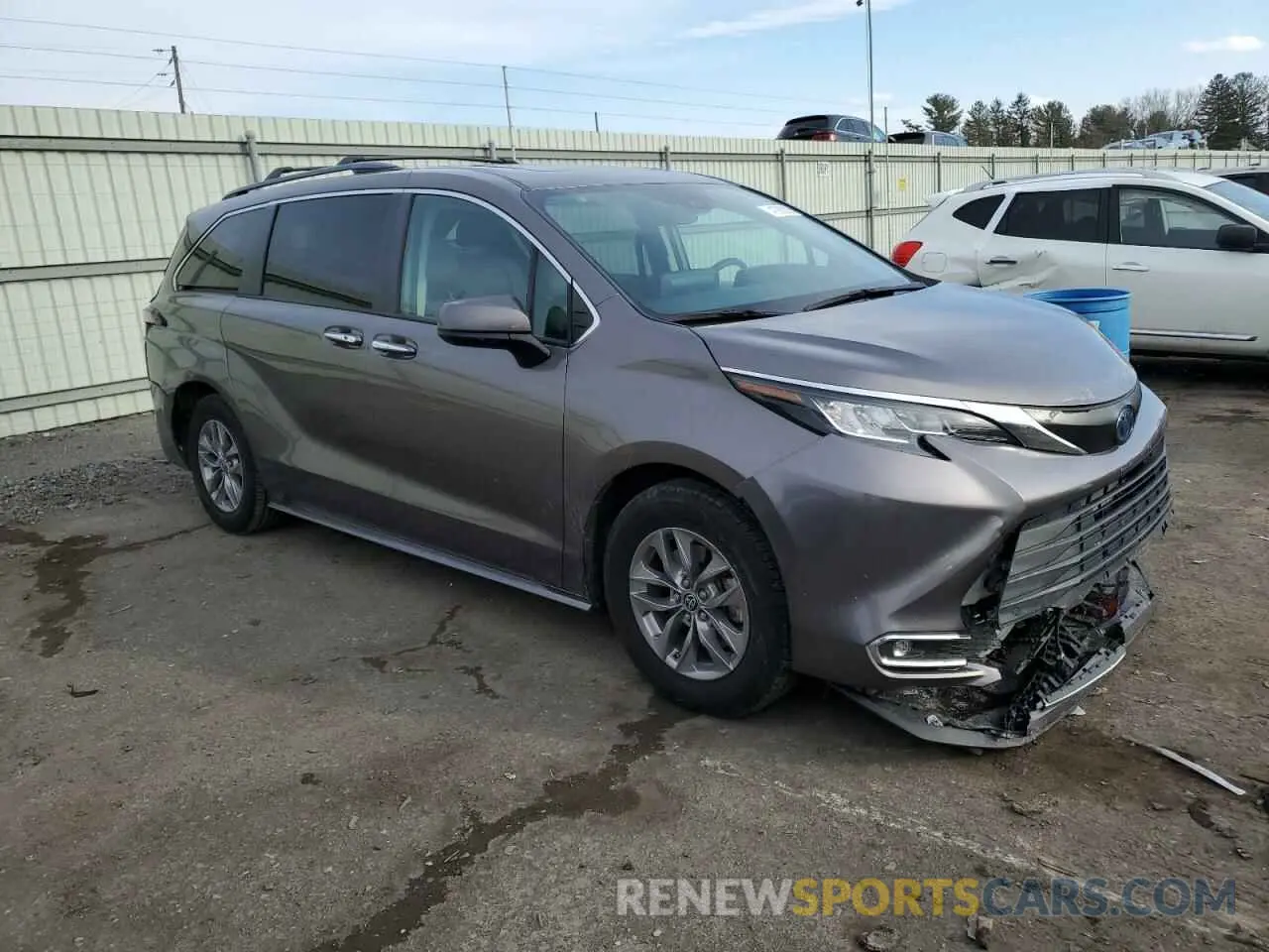 4 Photograph of a damaged car 5TDJSKFC4NS041571 TOYOTA All Models 2022