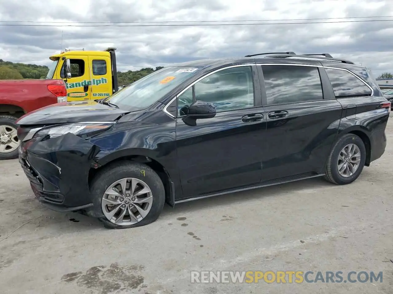 1 Photograph of a damaged car 5TDKRKEC0NS086668 TOYOTA All Models 2022