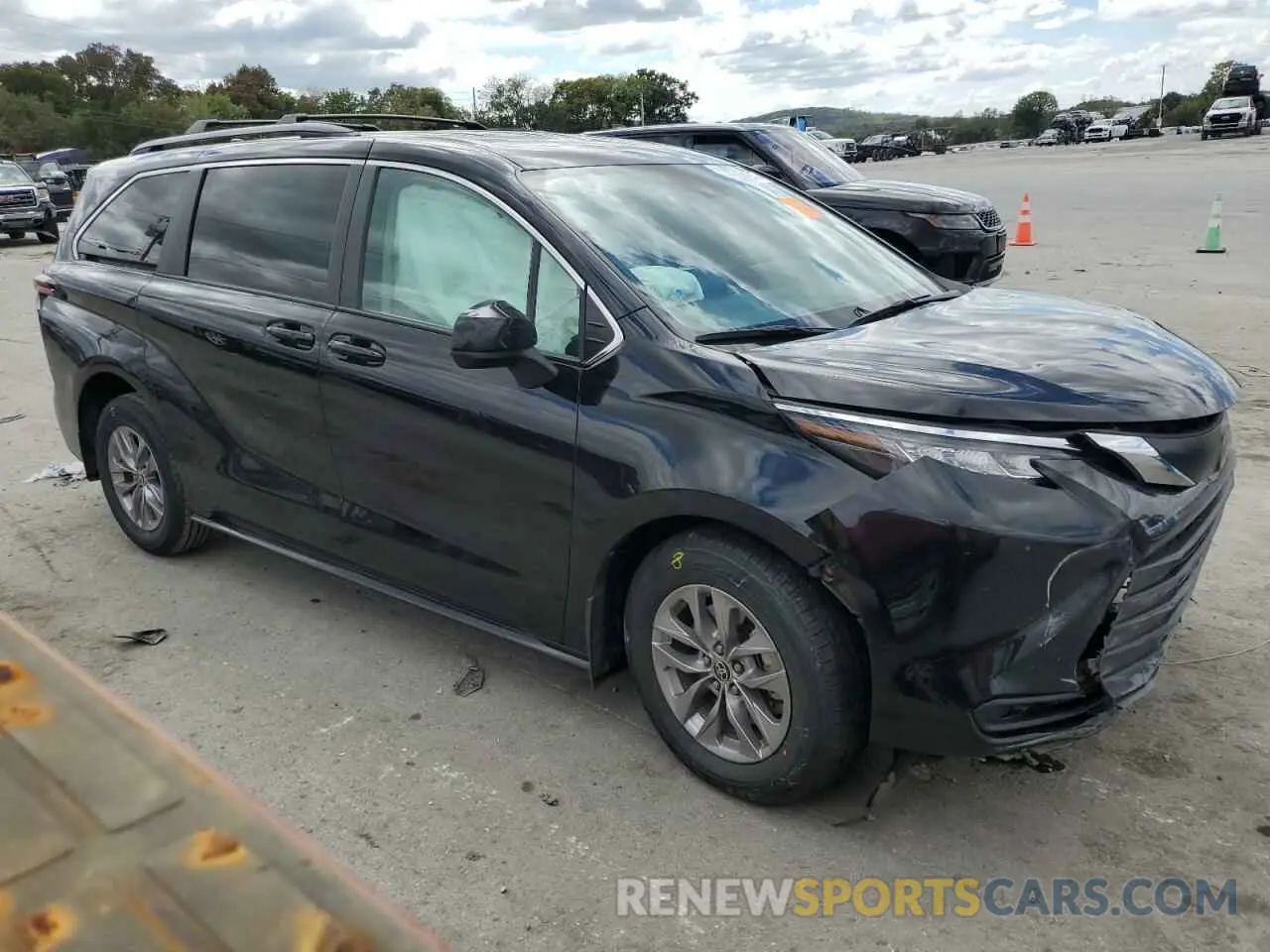 4 Photograph of a damaged car 5TDKRKEC0NS086668 TOYOTA All Models 2022