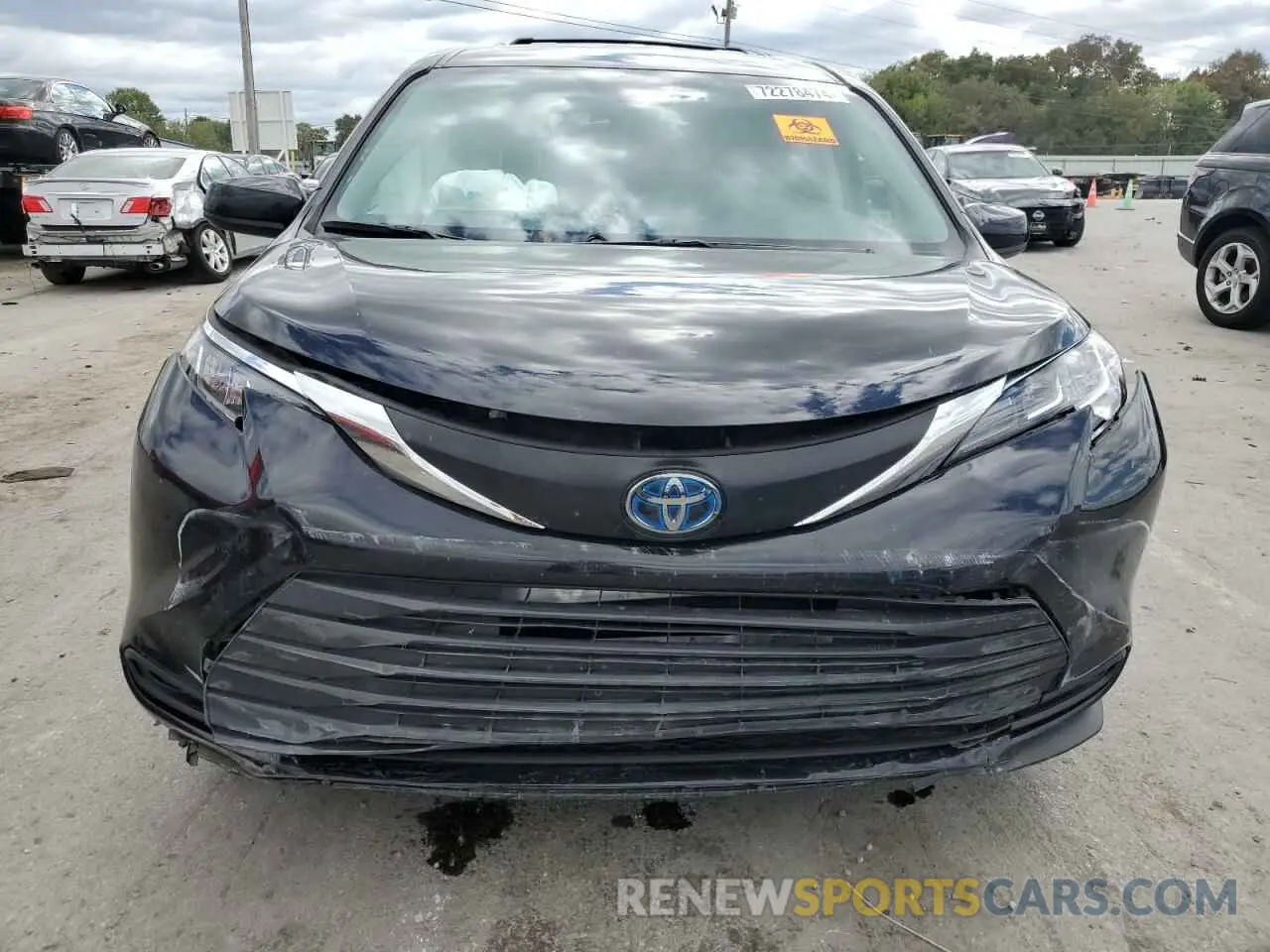 5 Photograph of a damaged car 5TDKRKEC0NS086668 TOYOTA All Models 2022