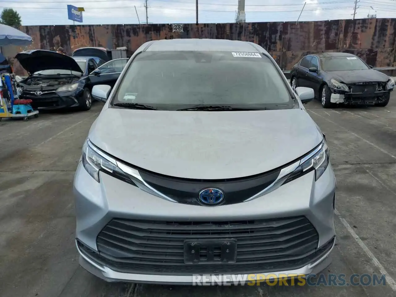 5 Photograph of a damaged car 5TDKRKEC1NS105826 TOYOTA All Models 2022