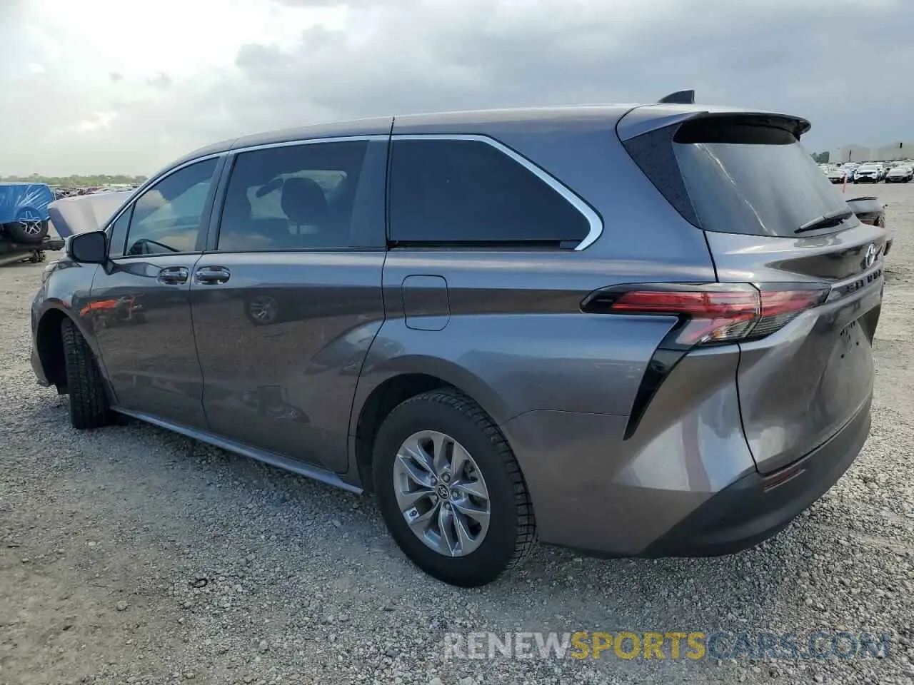 2 Photograph of a damaged car 5TDKRKEC2NS093735 TOYOTA All Models 2022