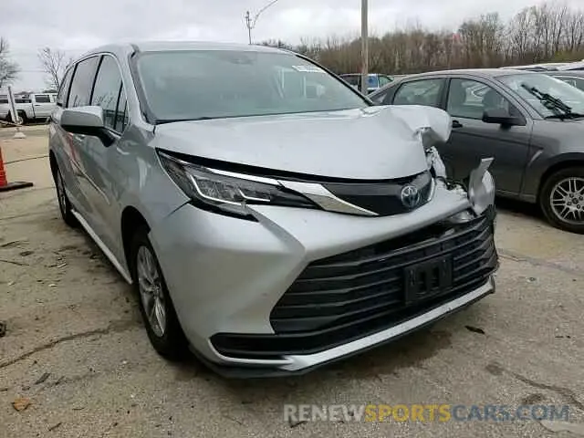 14 Photograph of a damaged car 5TDKRKEC2NS100148 TOYOTA All Models 2022