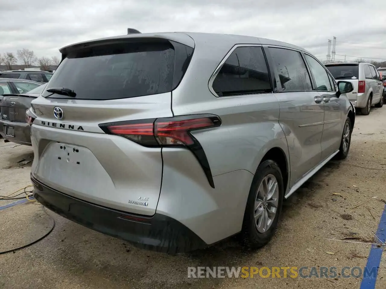 3 Photograph of a damaged car 5TDKRKEC2NS100148 TOYOTA All Models 2022