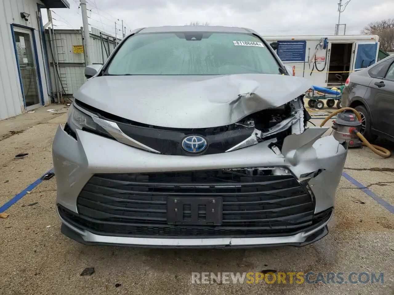 5 Photograph of a damaged car 5TDKRKEC2NS100148 TOYOTA All Models 2022