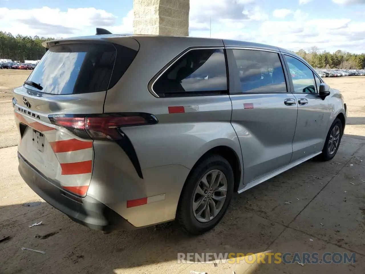 3 Photograph of a damaged car 5TDKRKEC3NS116553 TOYOTA All Models 2022