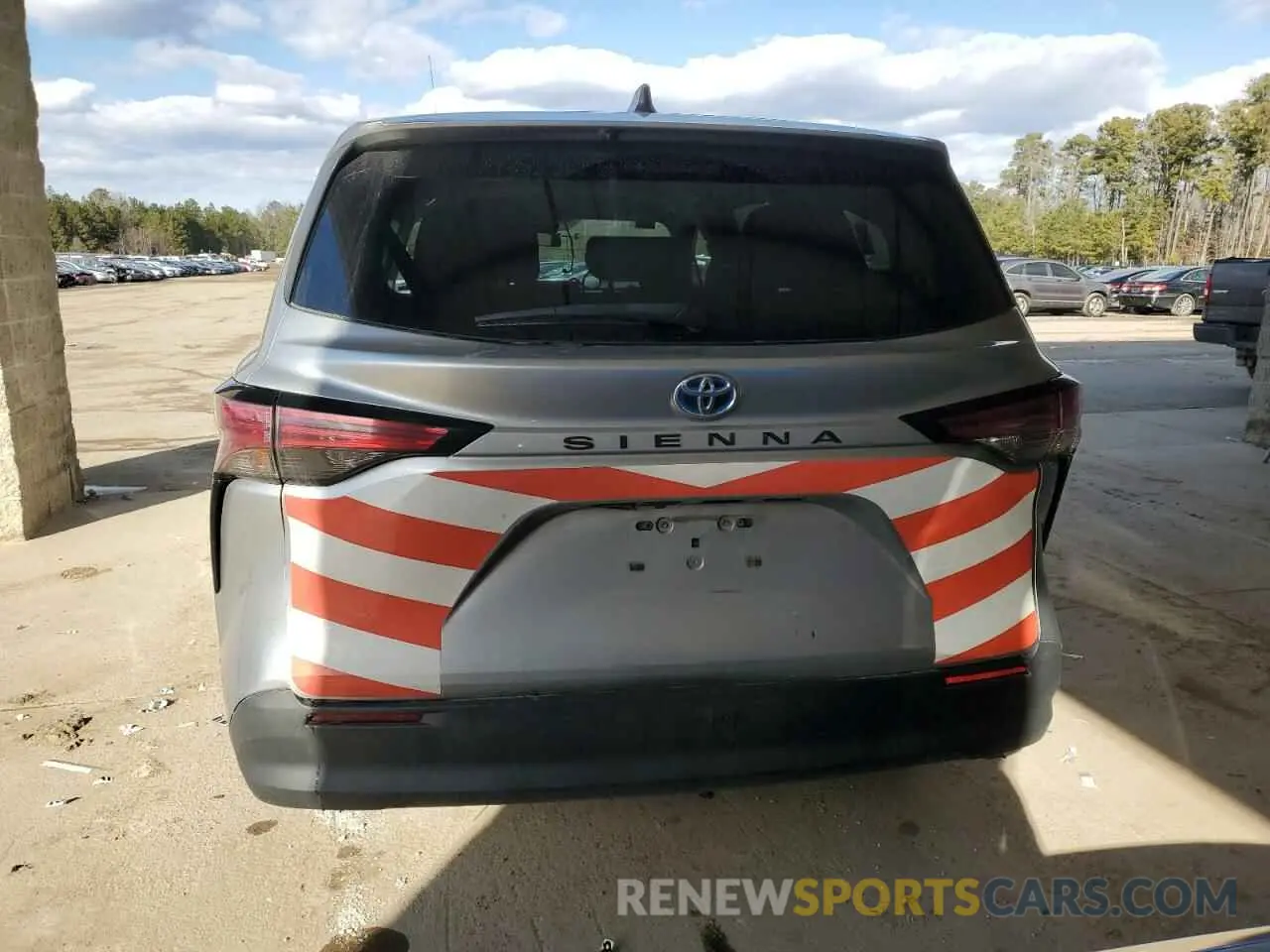 6 Photograph of a damaged car 5TDKRKEC3NS116553 TOYOTA All Models 2022