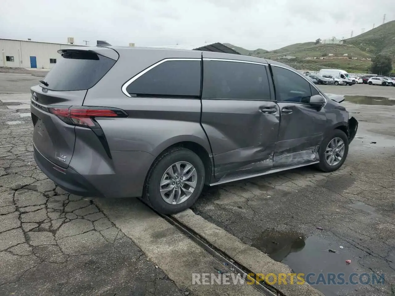 3 Photograph of a damaged car 5TDKRKEC3NS122983 TOYOTA All Models 2022