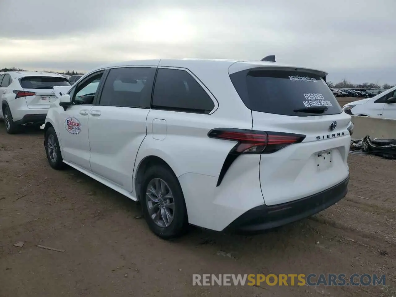 2 Photograph of a damaged car 5TDKRKEC5NS075469 TOYOTA All Models 2022