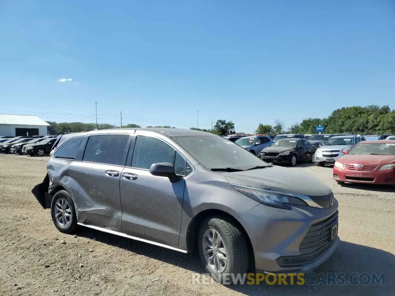 4 Photograph of a damaged car 5TDKRKEC5NS091753 TOYOTA All Models 2022