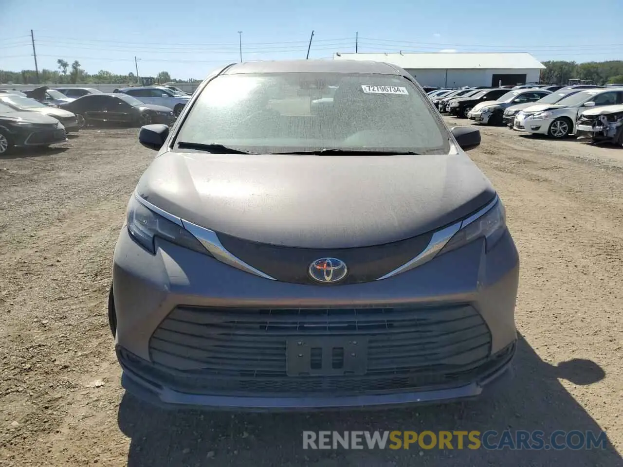 5 Photograph of a damaged car 5TDKRKEC5NS091753 TOYOTA All Models 2022