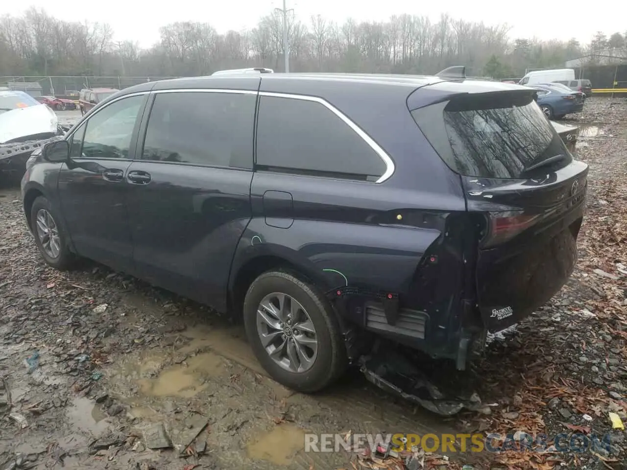 2 Photograph of a damaged car 5TDKRKEC5NS099528 TOYOTA All Models 2022