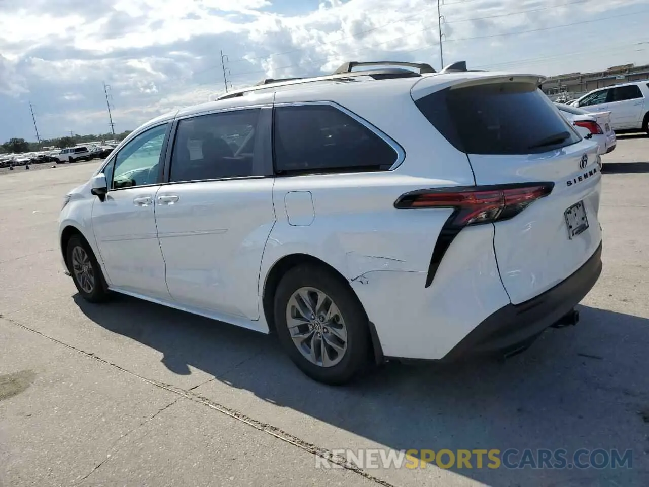2 Photograph of a damaged car 5TDKRKEC5NS129725 TOYOTA All Models 2022