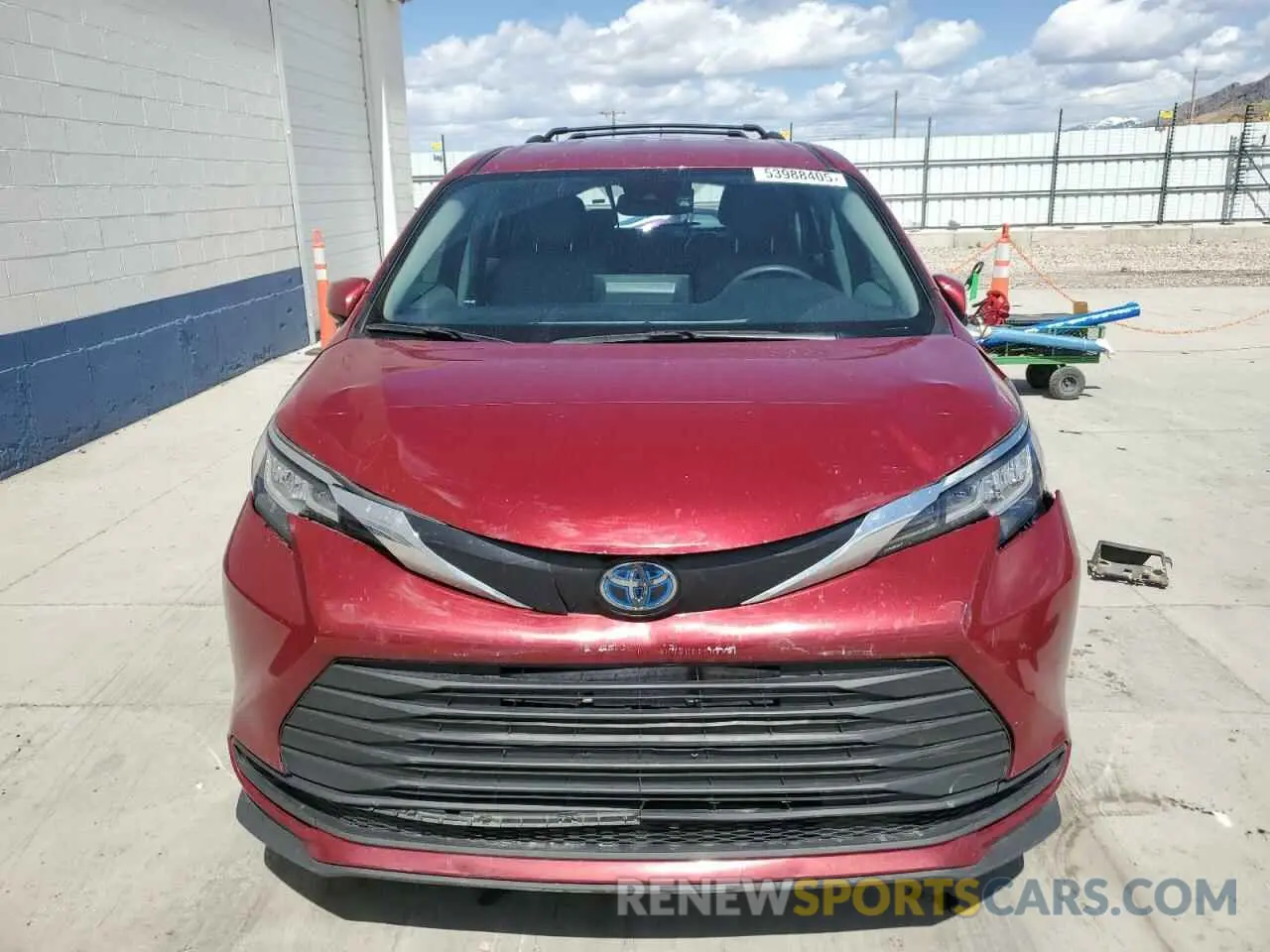 5 Photograph of a damaged car 5TDKRKEC6NS107295 TOYOTA All Models 2022