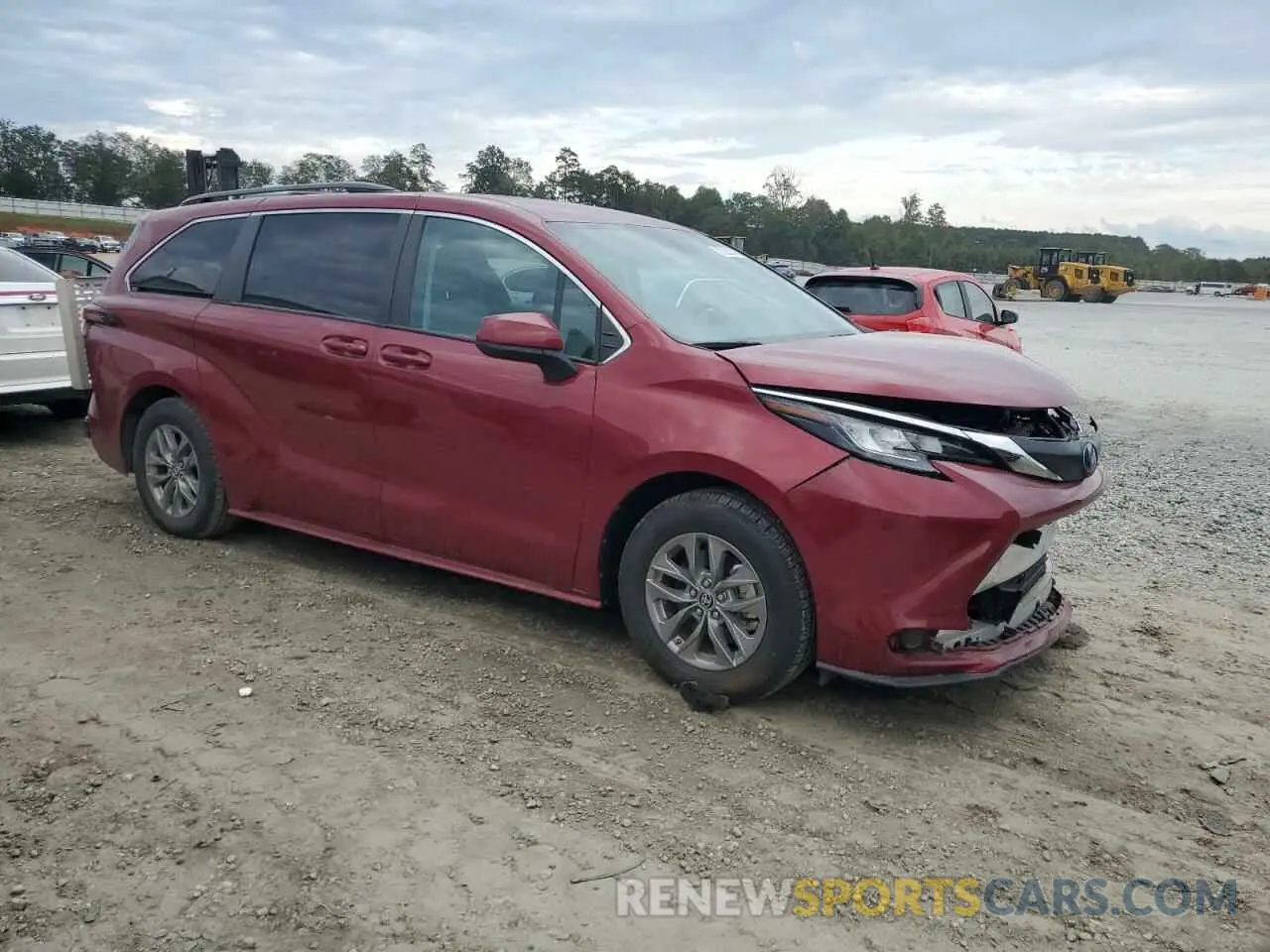 4 Photograph of a damaged car 5TDKRKEC6NS129698 TOYOTA All Models 2022