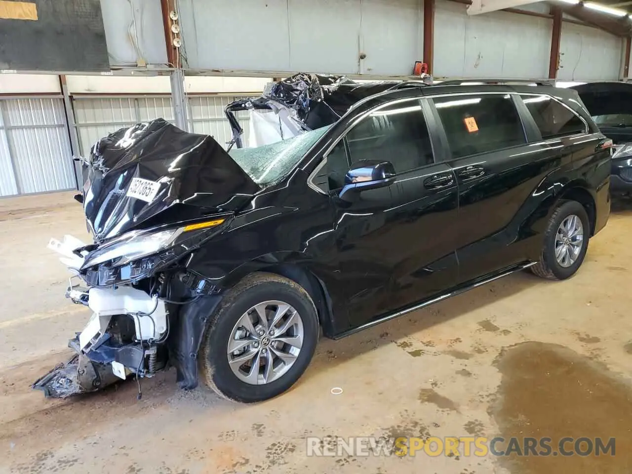1 Photograph of a damaged car 5TDKRKEC6NS135517 TOYOTA All Models 2022