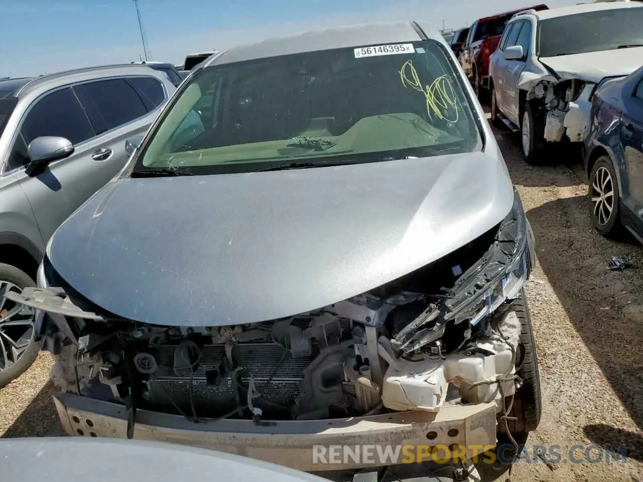 5 Photograph of a damaged car 5TDKSKFC0NS065578 TOYOTA All Models 2022