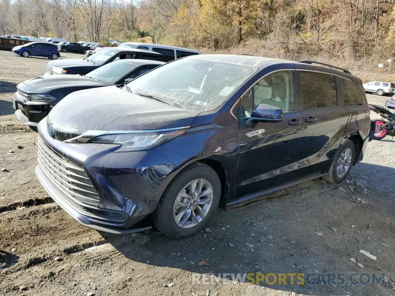 1 Photograph of a damaged car 5TDKSKFC4NS066796 TOYOTA All Models 2022