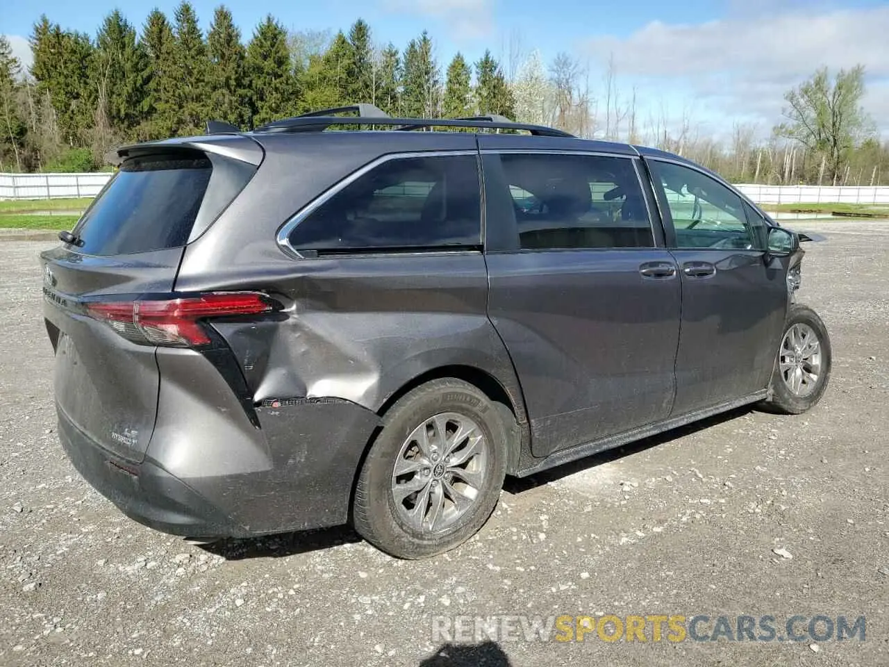 3 Photograph of a damaged car 5TDKSKFC6NS063429 TOYOTA All Models 2022